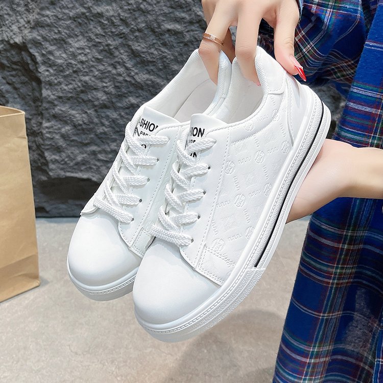 Damen Sneaker Atmungsaktiv Rutschfest Weiß