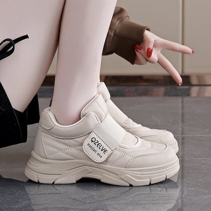 Damen Sneaker Modisch Rutschfest Mit Klettverschluss