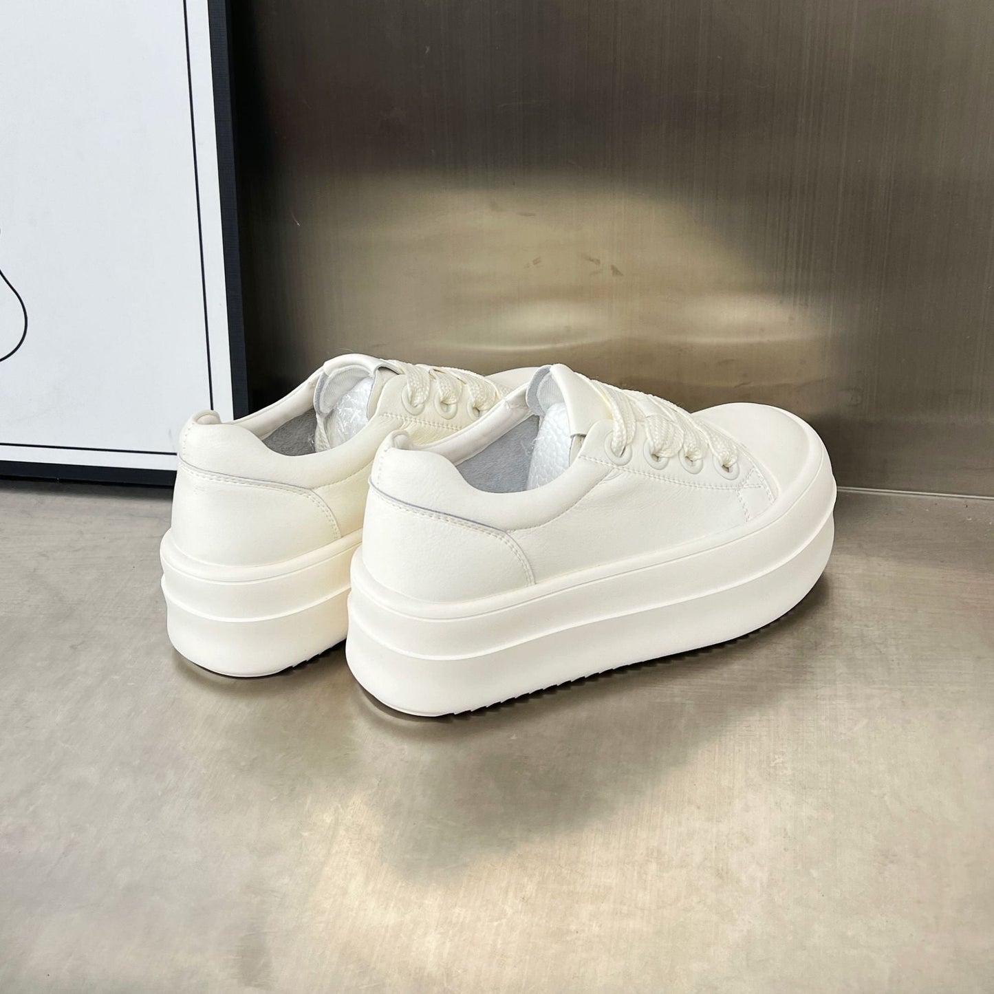 Damen Sneaker Plattform Schuhe atmungsaktiv Modern