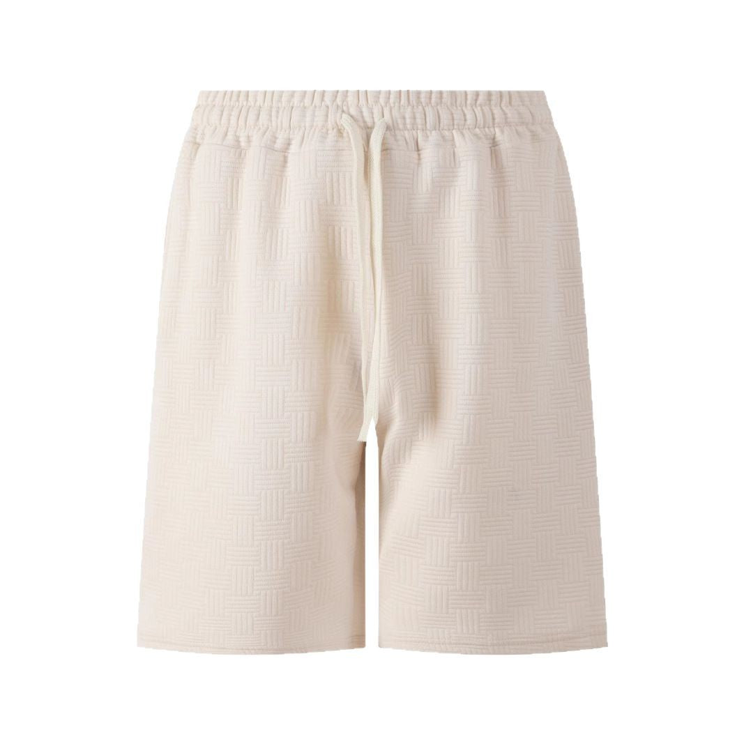 Herren Shorts Elastischer Bund Mit Kordelzug Sportlich