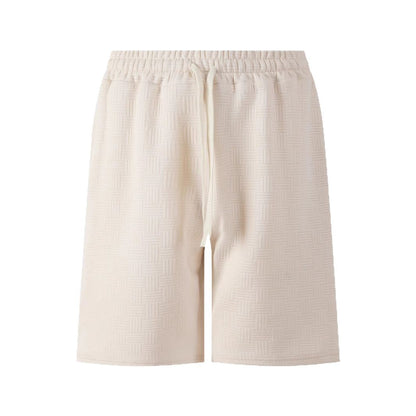 Herren Shorts Elastischer Bund Mit Kordelzug Sportlich