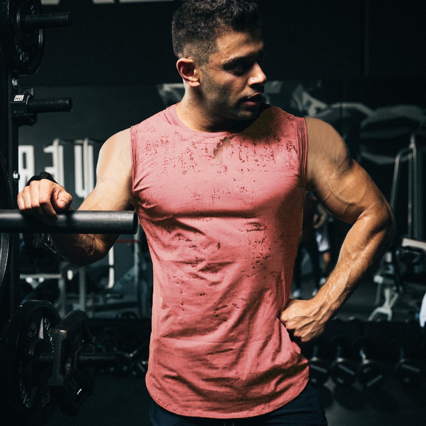 Herren Muskelshirt Modern Fit