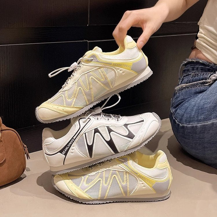 Damen Sport-Sneaker Bequem Atmungsaktiv Mit Dämpfung