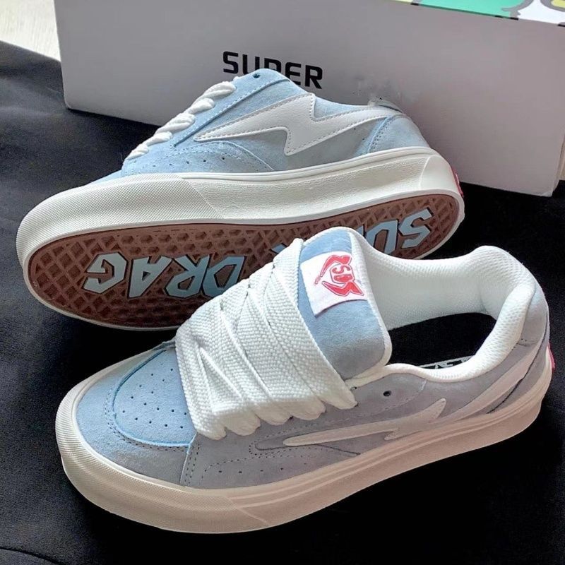 Damen Sneaker Wildleder Bequem mit Dämpfung - BerlinGlamour