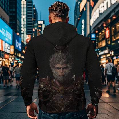 Herren Kapuzenpullover Tiermotiv Modern Berlin Style