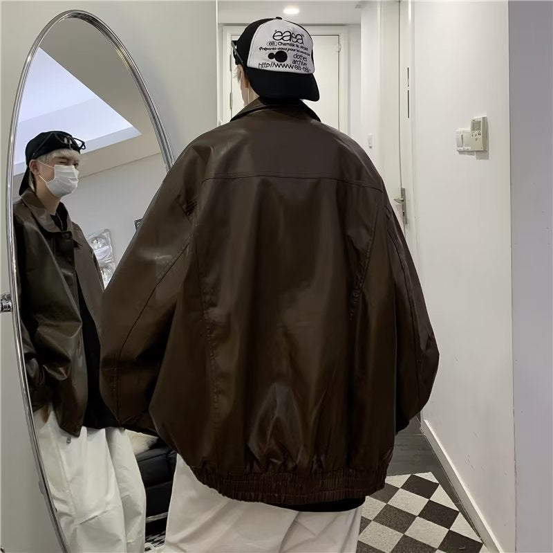 Herren Übergangsjacke Lässig Modern Mit Taschen