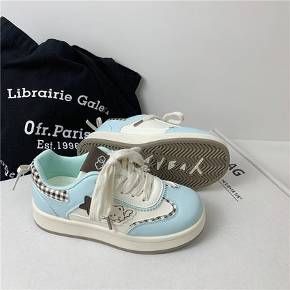 Damen Sneaker Bequem Verspielt Fashion Schuhe