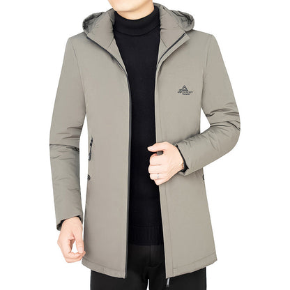 Wasserdichte Thermojacke Herren Kapuze Warm