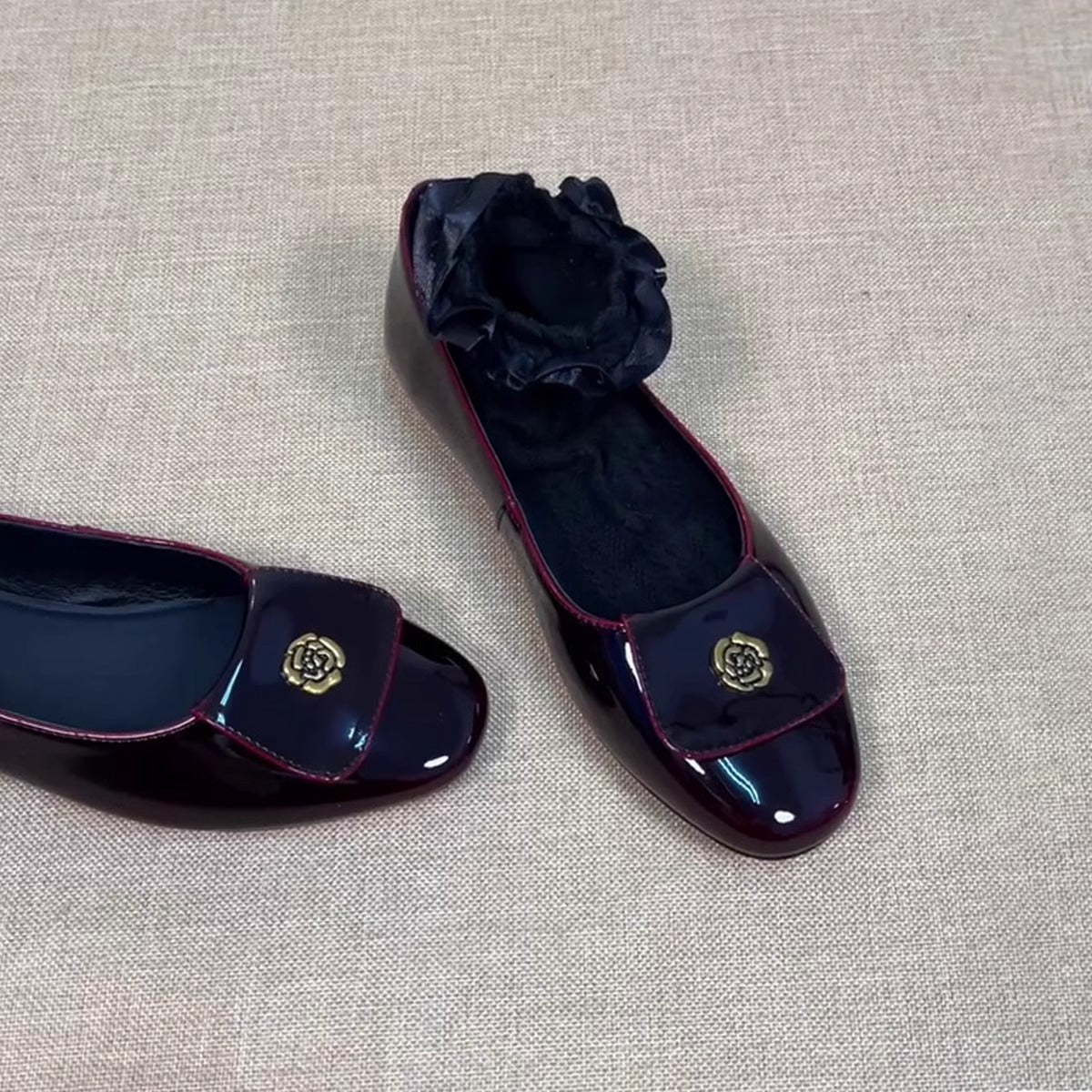Damen Slipper Elegante Luxus Slipper Komfortabel Mit Edlem Detail
