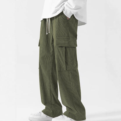 Herren Cargo-Hose Bequem Stretch