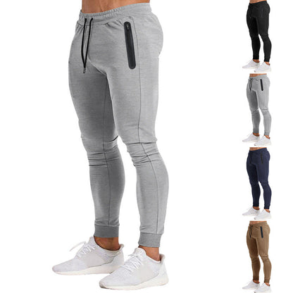 Herren Jogginghose Slim Fit Sportlich mit Taschen - BerlinGlamour