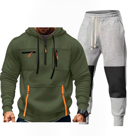 Herren Sportbekleidungsset Funktionstaschen Sportlich Modern