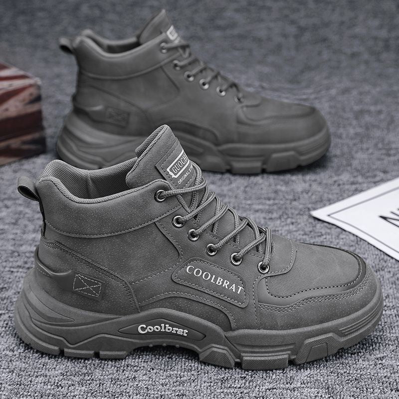 Damen Schnürstiefel Robust Gepolstert Winterstiefel