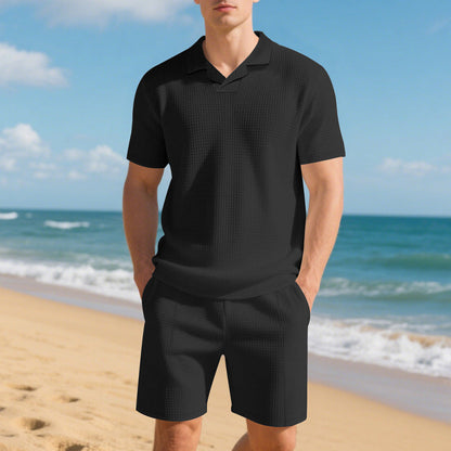 Herren Baumwoll-Set Leicht Bequem Casual