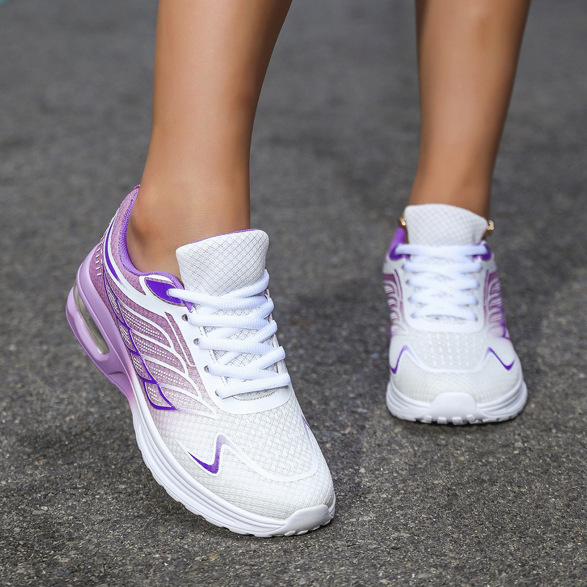 Damen Laufschuhe atmungsaktiv Leicht Laufen Sneaker
