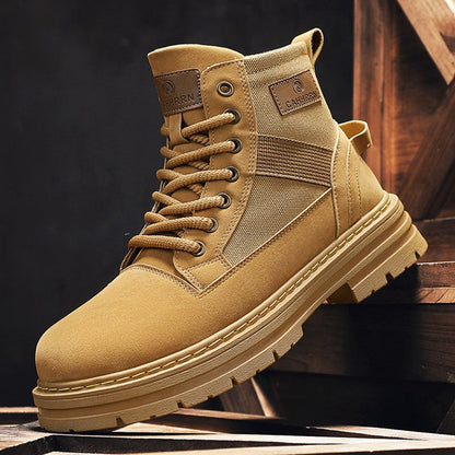 Damen Stiefel High-Top Robust Schnellschnürung Winter - BerlinGlamour
