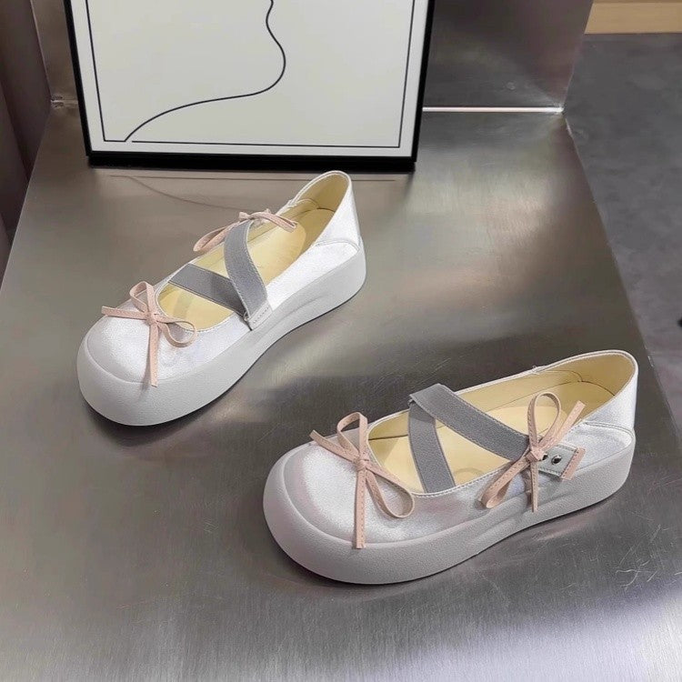 Damen Ballerinas Bequem Elastisch Farbenfroh Comfort Schuhe