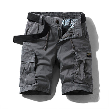 Herren Cargoshorts Urban Style mit Taschen und Verstellbaren Bund - BerlinGlamour