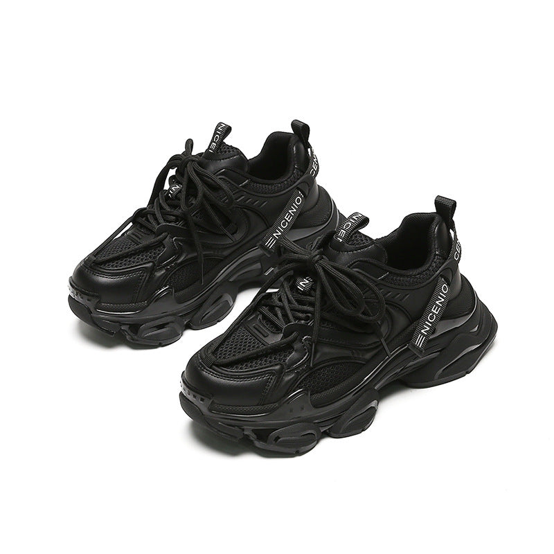 Damen Sneaker Sportlich Atmungsaktiv Gepolstert Trend