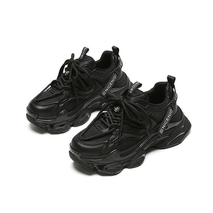 Damen Sneaker Sportlich Atmungsaktiv Gepolstert Trend