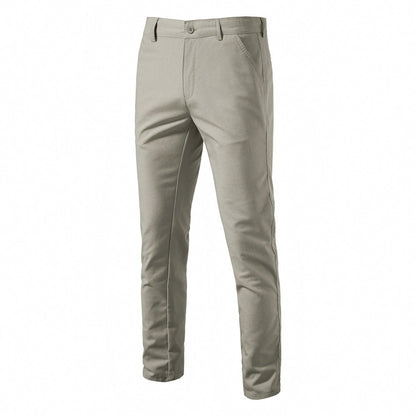 Herren Chino Hose Bequem Elastisch Slim Fit - BerlinGlamour