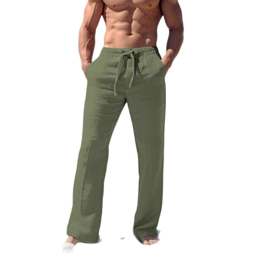 Bequeme Herren Leinenhose Sommerlich Elegant
