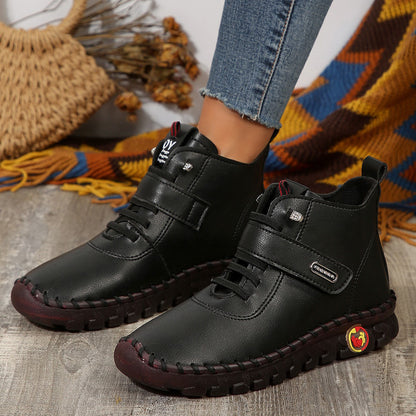 Damen Ankle Boots Modisch Komfortabel Rutschfest