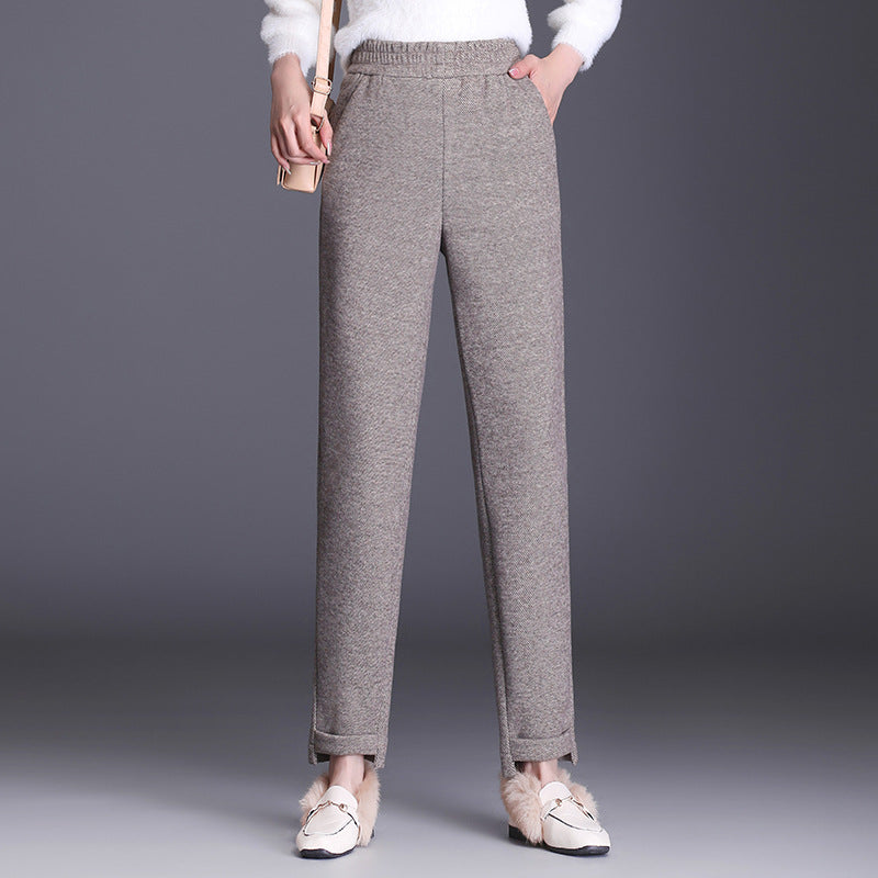 Damen Hose Elastisch Mit Taschen Comfort - BerlinGlamour