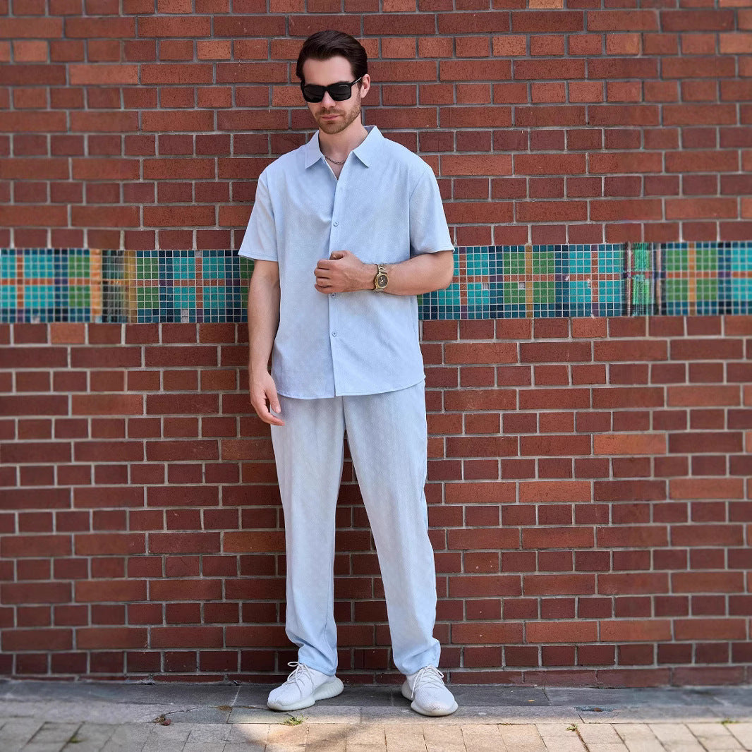 Herren Sommeranzug Set Modern Leicht Komfortabel - BerlinGlamour