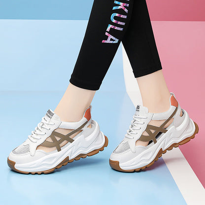 Damen Sneaker Sportlich atmungsaktiv KomfortSchuhe