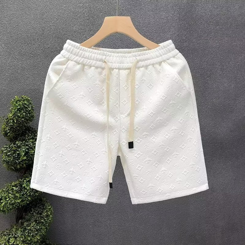 Damen Sportshorts Bequem Elegant Mit Muster