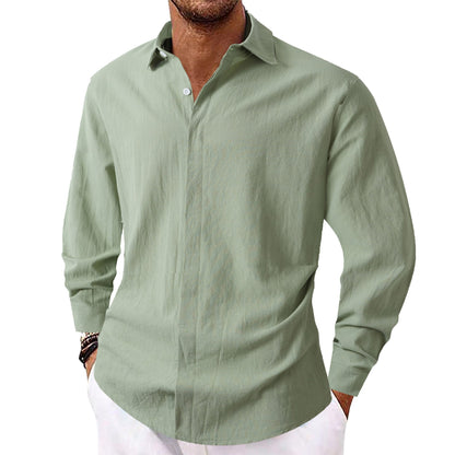 Herren Hemd Slim Fit Elegantes Casual Design