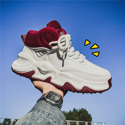 Damen Sneaker Chunky Weiche Dämpfung Futuristisch