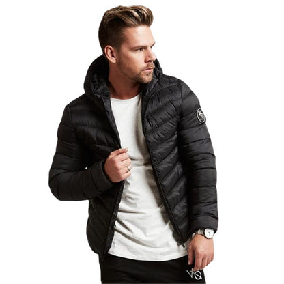 Herren Daunenjacke Leicht Wasserabweisend - BerlinGlamour