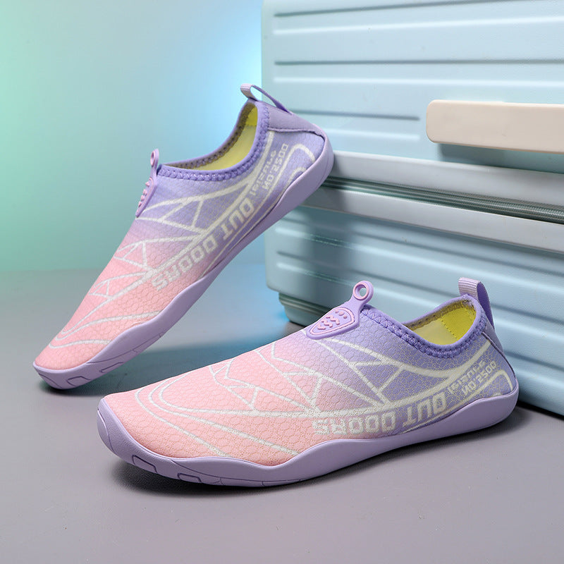 Damen Freizeitschuhe Aqua Schnelltrocker Wasserschuhe Rutschfest