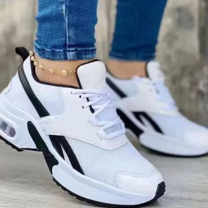 Damen Sneaker Sportlich Atmungsaktiv Mit Dämpfung
