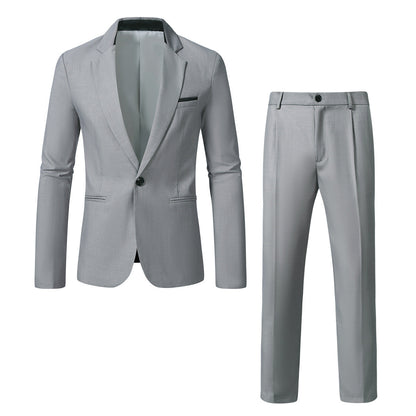 Herren Anzug Set Slim Fit Modern Elegant