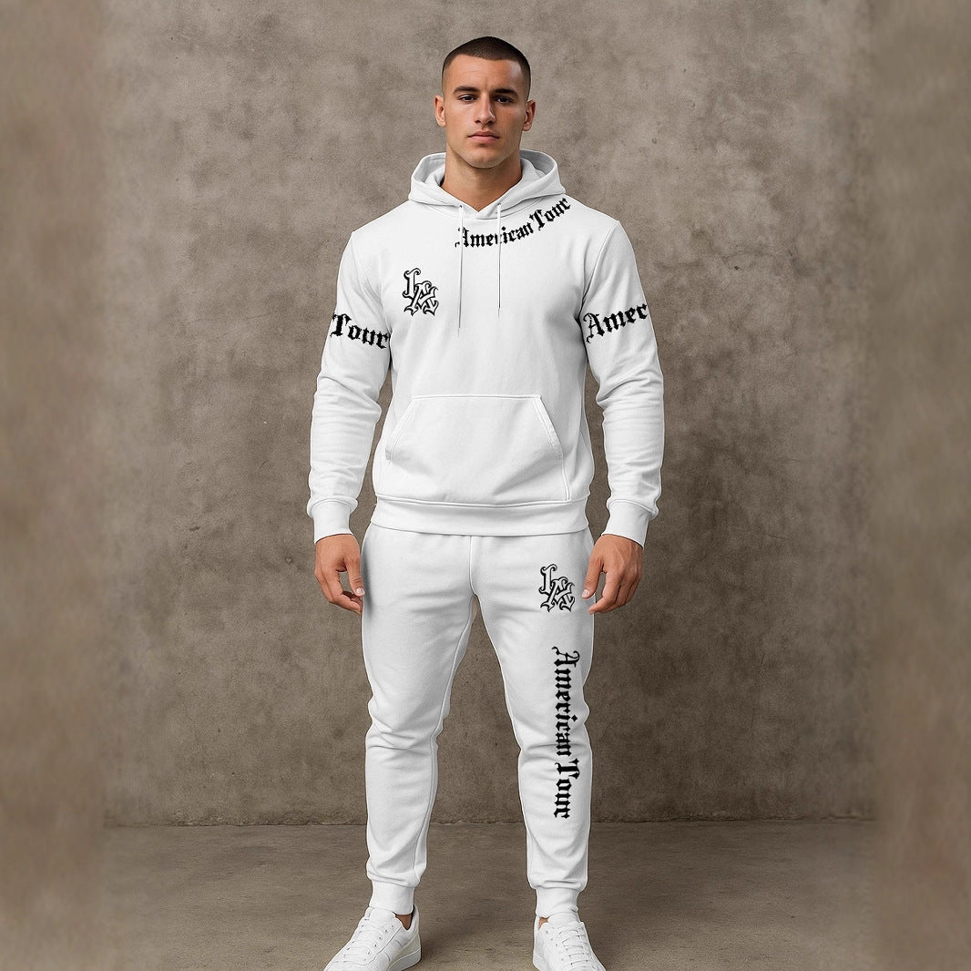 Herren Hoodie Set Jogginghose Streetwear Sportlich - BerlinGlamour