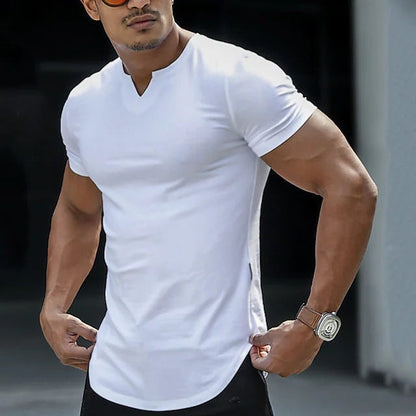Herren Fitness Shirt Sportlich Leicht - BerlinGlamour