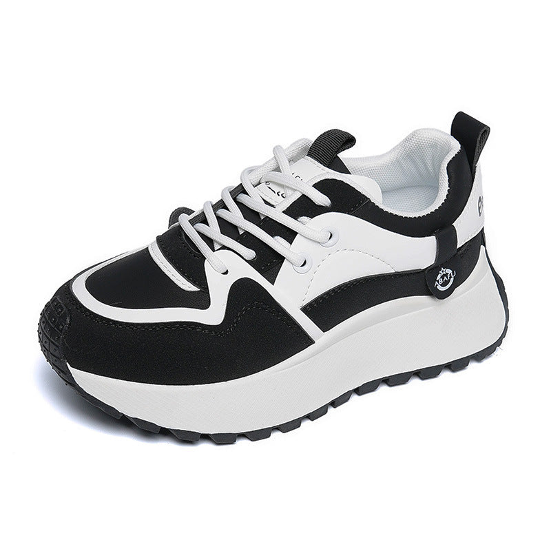 Damen Sneaker Chunky Sportlich Bequem Rutschfest