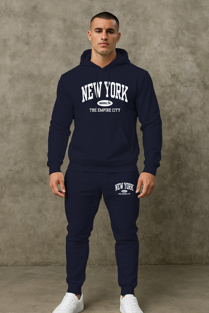 Herren Jogginganzug Sportlich Bequem Modern