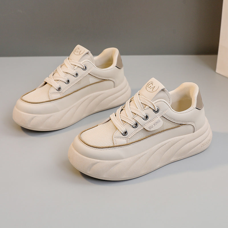 Damen Sneaker Sportschuhe mit Mesh und Hochsohle