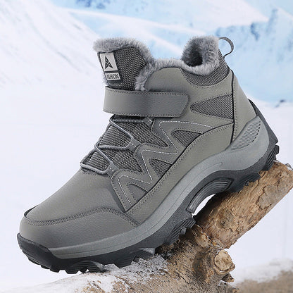 Herren Wanderschuhe Winter Warm Isoliert Knöchelschutz