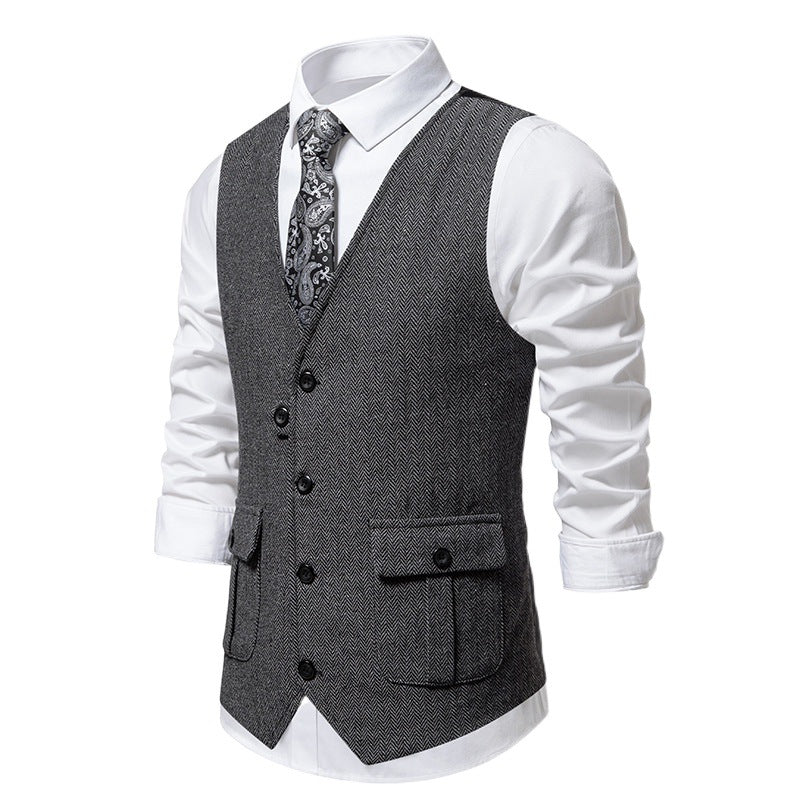 Herren Anzugweste Elegante Klassisch Modern