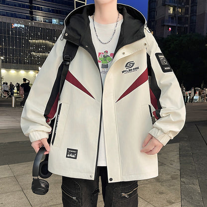 Unisex Übergangsjacke Modern mit Taschen Urban Style - BerlinGlamour
