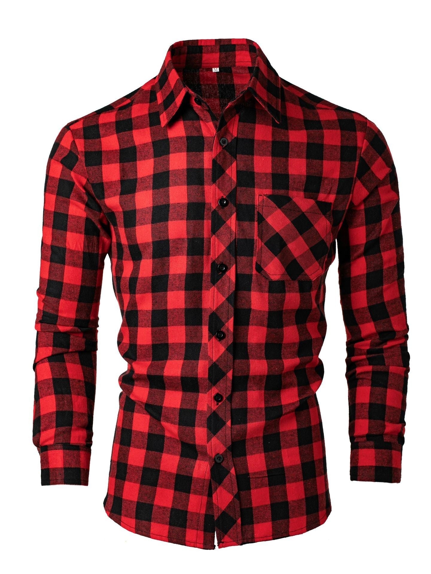 Herren Flanellhemd Karierter Stil Berlin