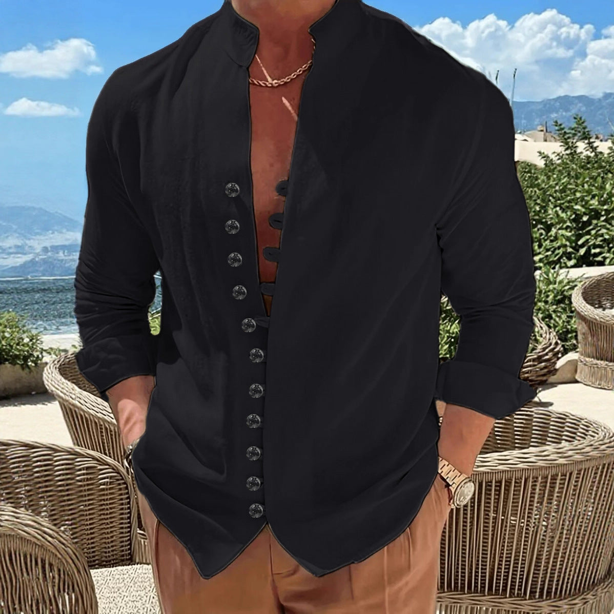 Herren Freizeithemd Modern Casual Berlin