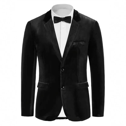 Herren Blazer Samt Elegant Berlin Style