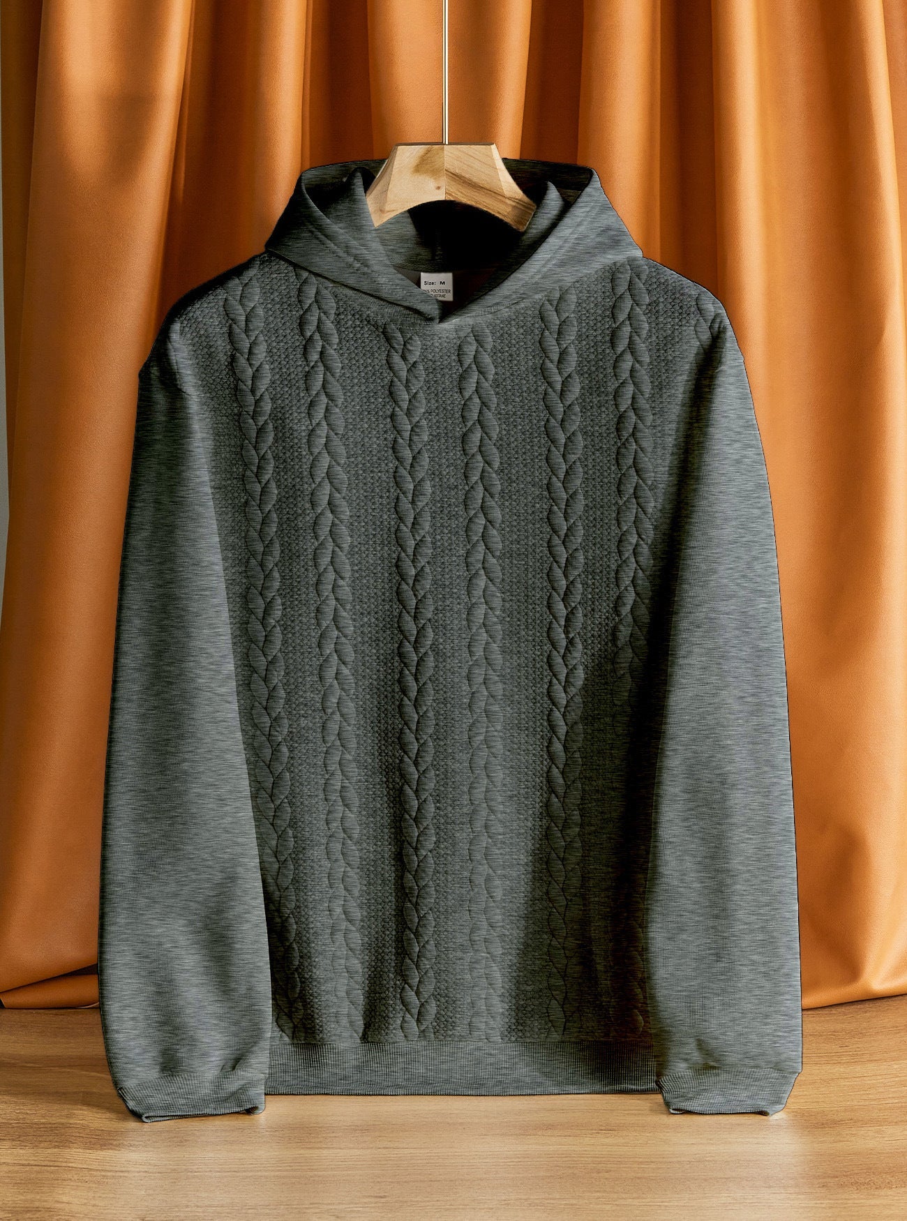 Herren Kapuzenpullover Elegantes Design Strukturiert Modern