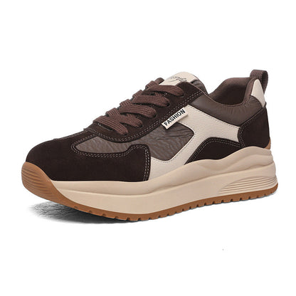 Damen Sneaker Sport Laufsohle Atmungsaktiv